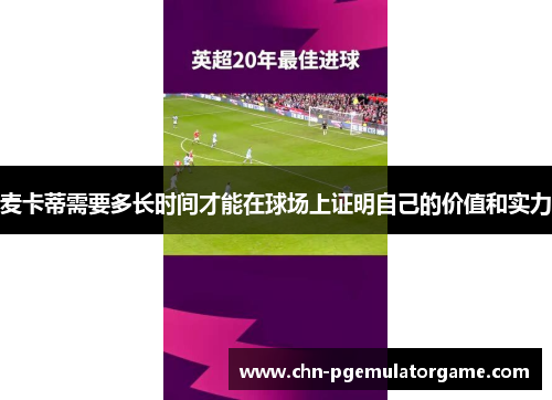 麦卡蒂需要多长时间才能在球场上证明自己的价值和实力
